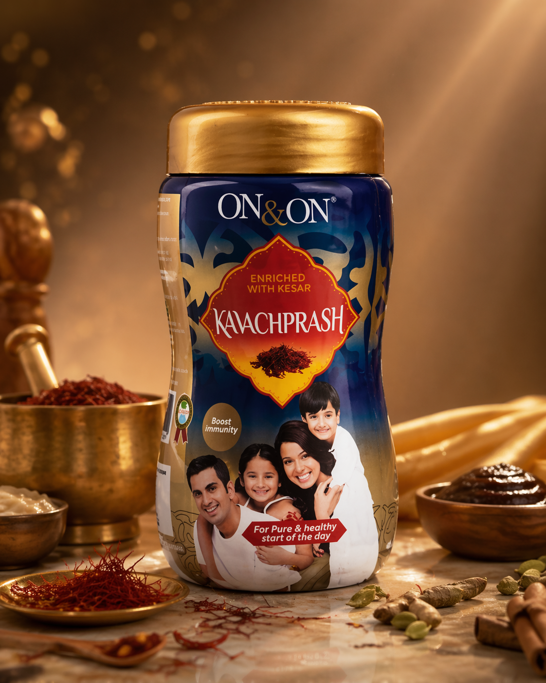 ON & ON Kavachprash (Kesar Enriched) – Immunity Booster