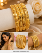 Traditional Gold Plated Designer Bangles