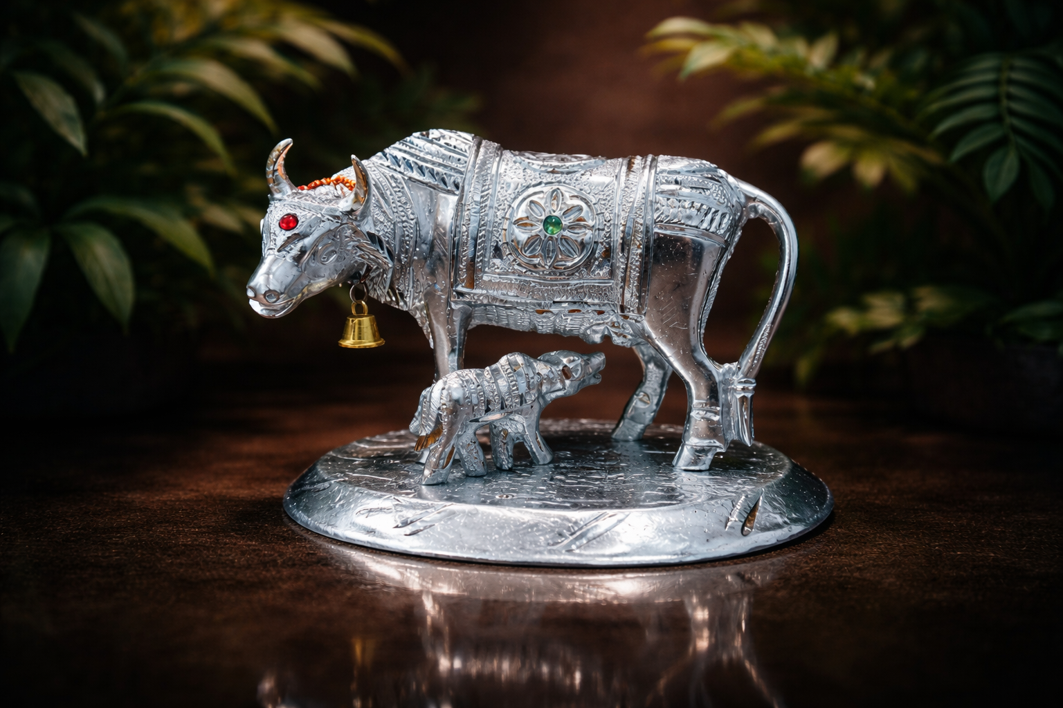 Cow and Calf Statue