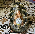 Lord Shiva Indoor Water Fountain with Crystal ball