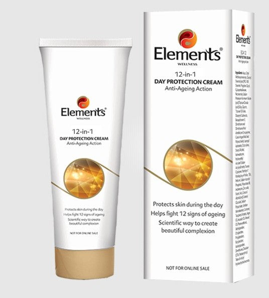 Elements Wellness 12-in-1 Day Protection Cream – Anti-Ageing Action