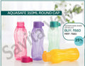 Aquasafe 310ml Water Bottle Set – 4 Pcs