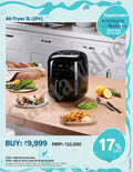 Tupperware Air Fryer 3L | 1 Pc | Healthy Oil-Free Cooking Appliance