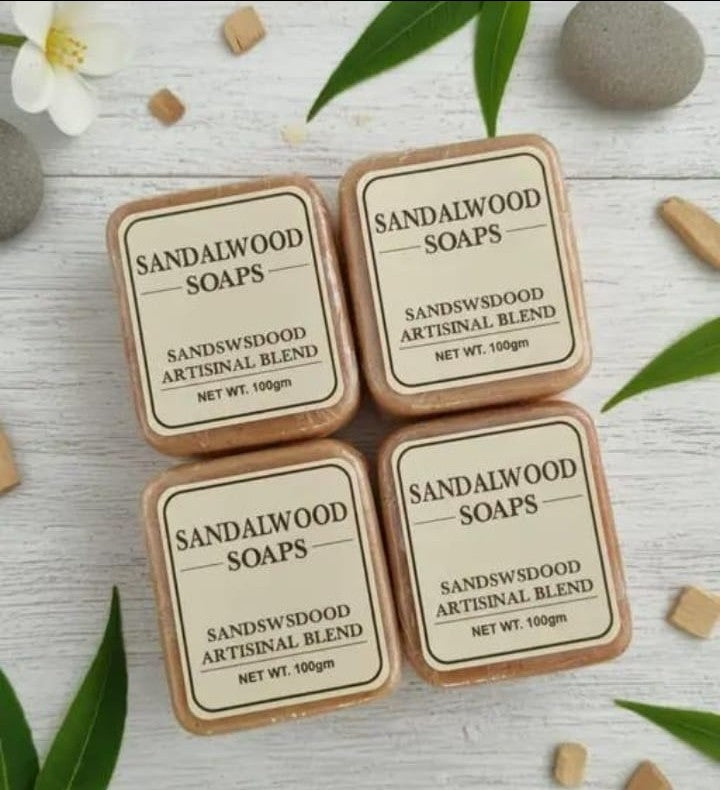 नैसर्गिक चंदन हर्बल साबण | Natural Sandalwood Herbal Soap (100g)