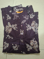 Premium Alfine Cotton Nighty for Women