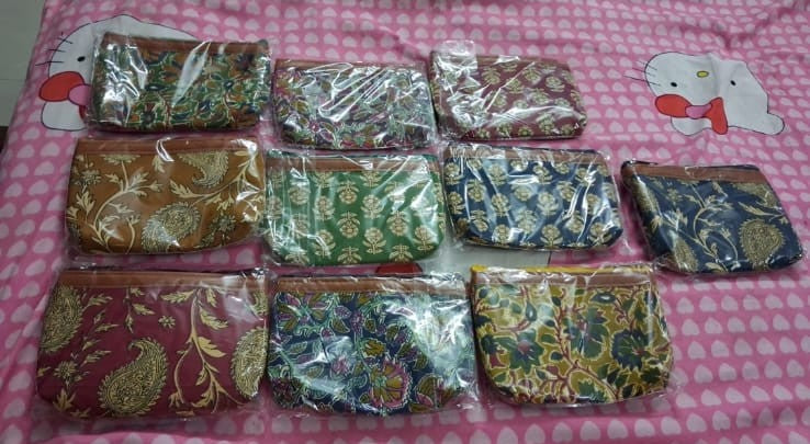आकर्षक डिझायनर पाऊच | Designer Fancy Pouch | सिंगल व होलसेल विक्री