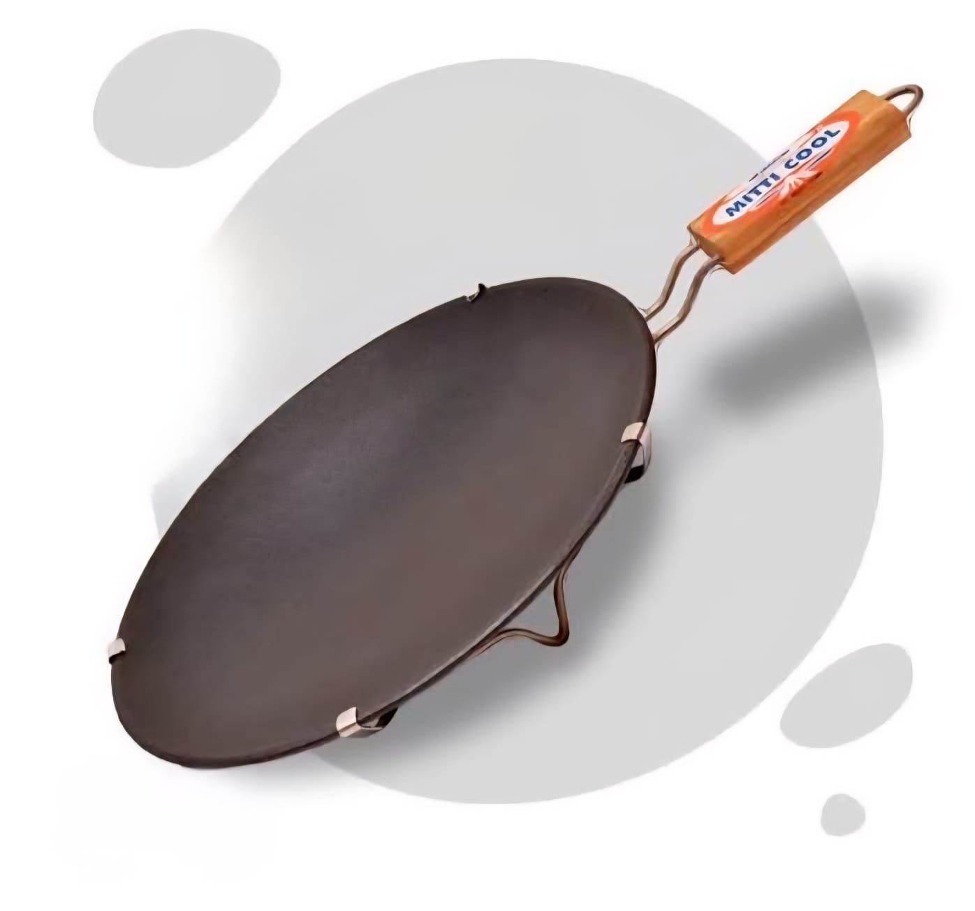 Terracotta Tawa (Clay Griddle) – Natural Clay Cookware for Healthy Cooking