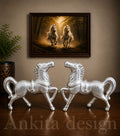 Twin Horse Statue 410g