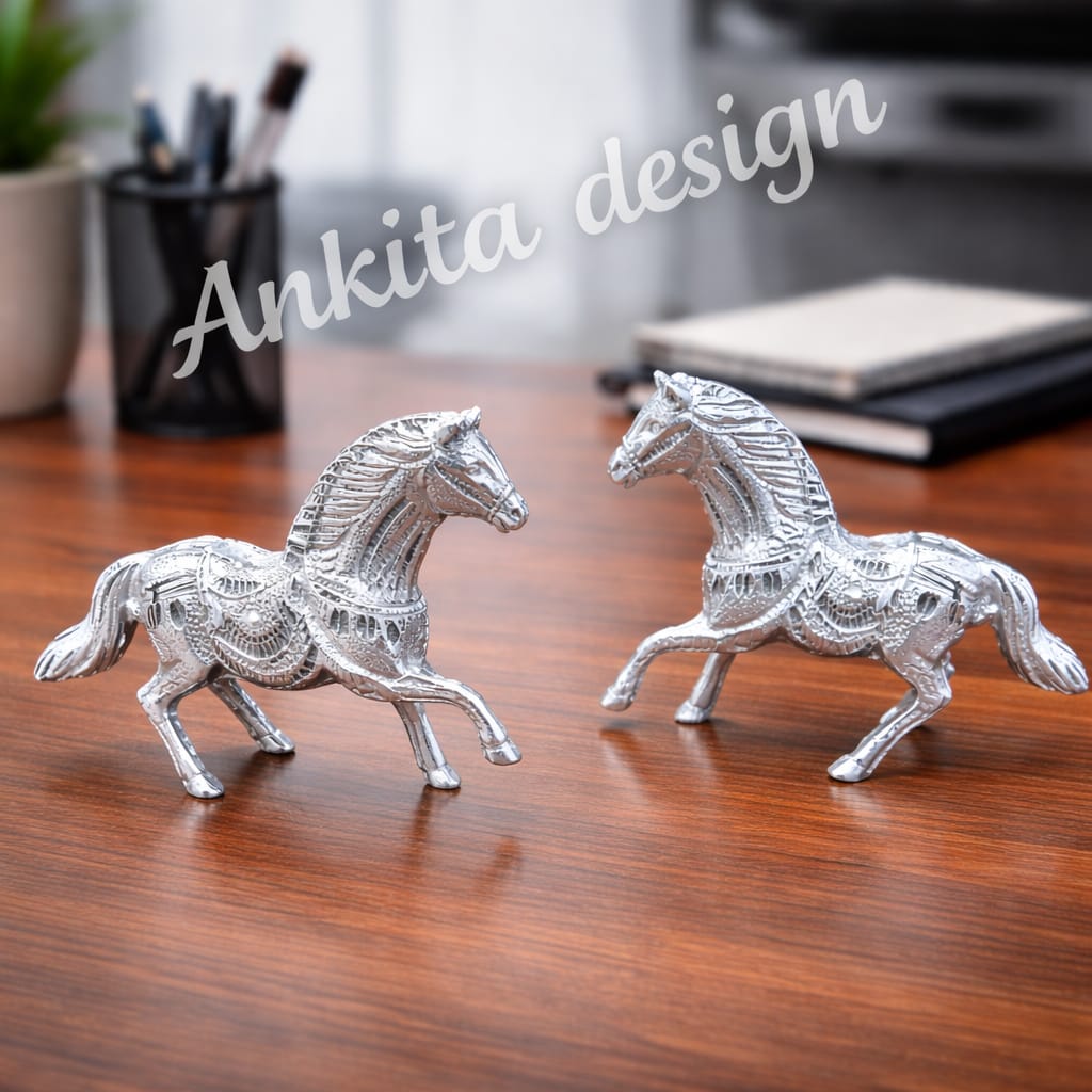 twin Horse Statue 190g